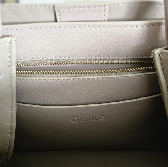 QUINCE Handwoven Satchel - Picture 7 of 9